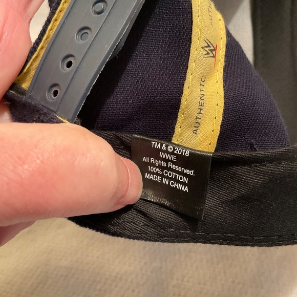 WWE Summer Slam Brooklyn Baseball Cap Black Hat - READ - Picture 11 of 11